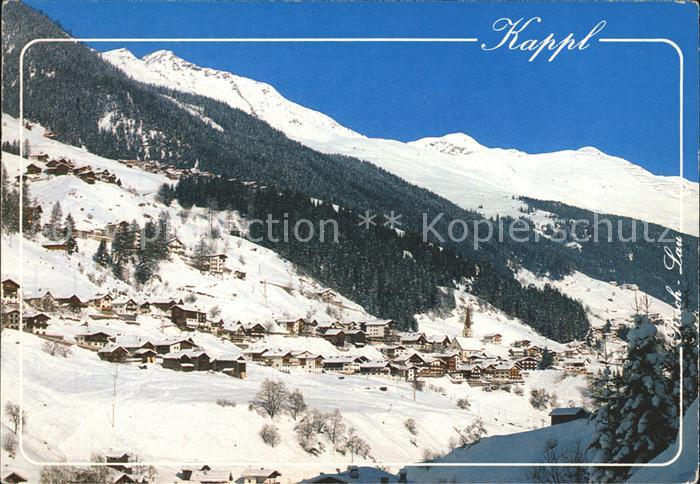 Kappl Tirol mit Skigebiet Dias Paznauntal