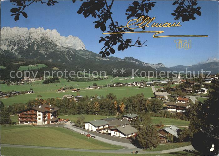 Ellmau Tirol am Wilden Kaiser Panorama
