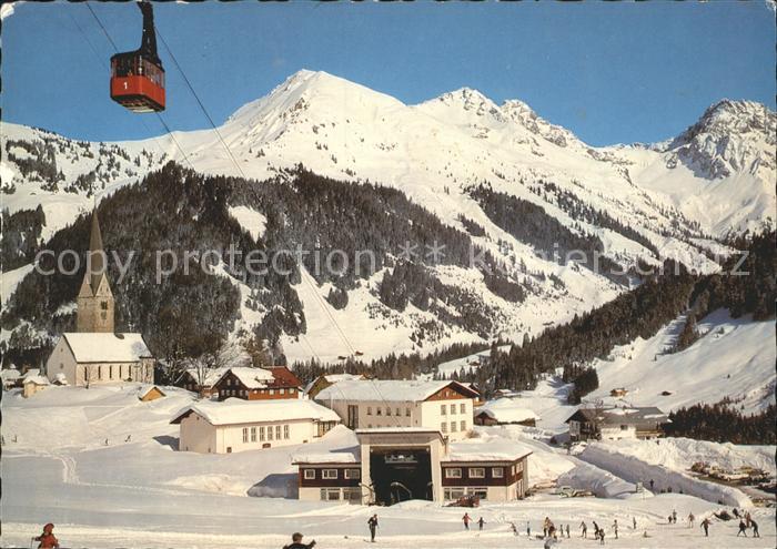 Mittelberg Kleinwalsertal mit Walmendingerhorn Bahn