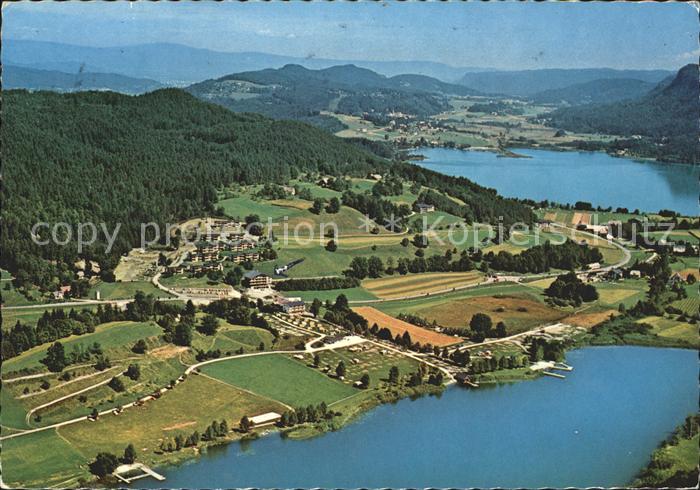 Keutschach See Feriendorf Hafnersee Fliegeraufnahme