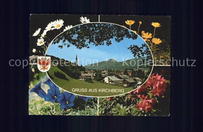 Kirchberg Tirol Ortsansicht Alpenflora