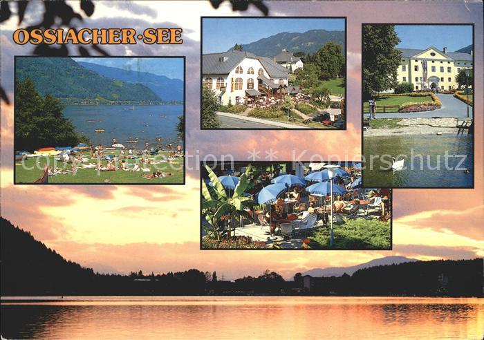 Ossiachersee Strandleben Camping Mentl Camping Berghof Strandbad Bodensdorf Stif