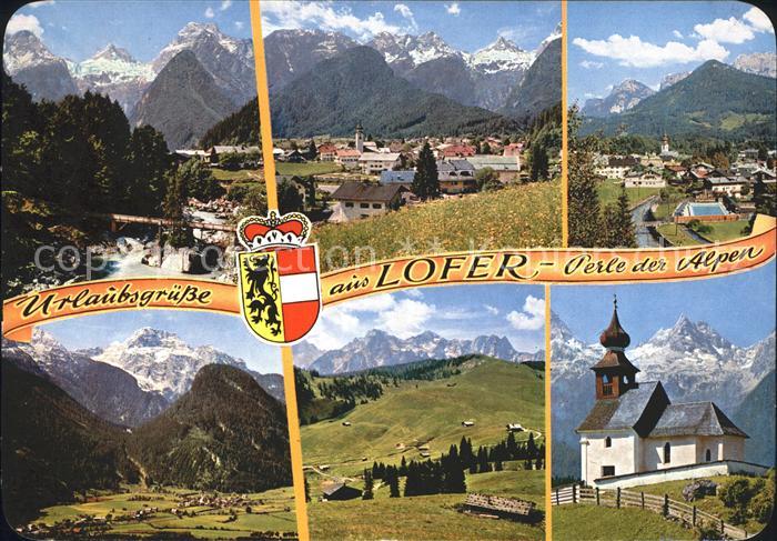 Lofer Saalach mit Teufelssteg Loferer Steinberge Reiteralp St Martin Kirchental