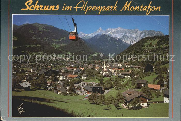 Schruns Vorarlberg und Tschagguns mit Golm und Zimba Seilbahn
