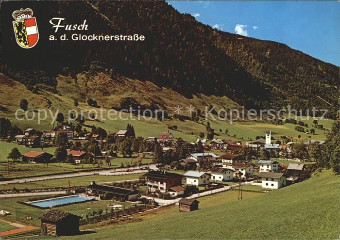 Fusch Grossglocknerstrasse Schwimmbad Panorama