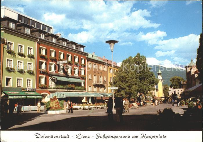 Lienz Tirol Hauptplatz Fussgaengerzone