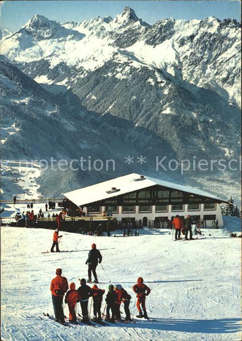 Schruns Vorarlberg Bergrestaurant Kapellalpe Skistadion Montafon