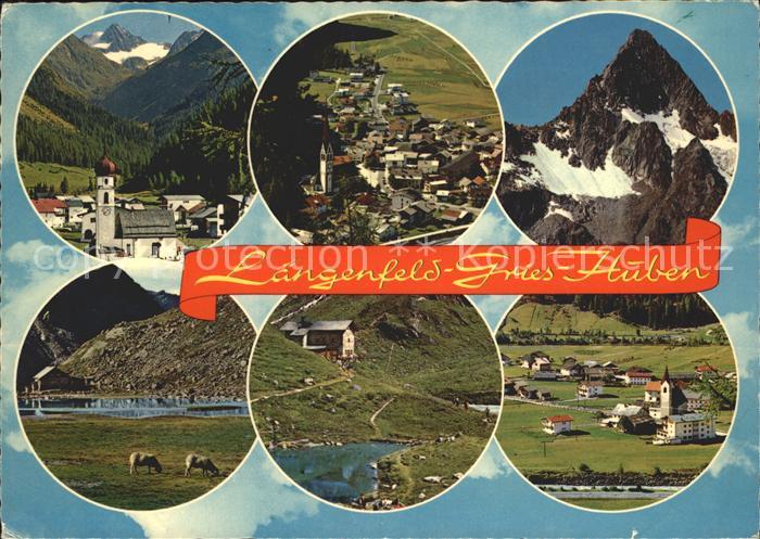 Gries Laengenfeld Tirol Kirche Totalansicht Wilde Leck Winnebachseehuette Amberg