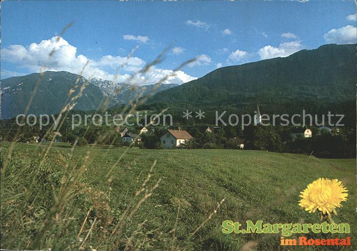 St Margareten Rosental mit Hoch  und Kleinobir