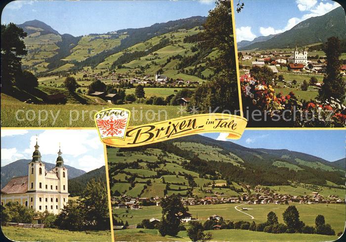 Brixen Thale Panorama Hohe Salve Ortsblick Kirche