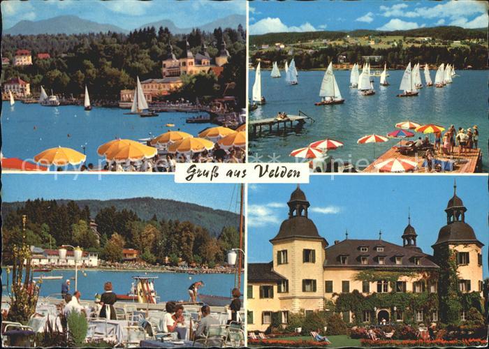 Velden Woerthersee Seepanorama Schloss