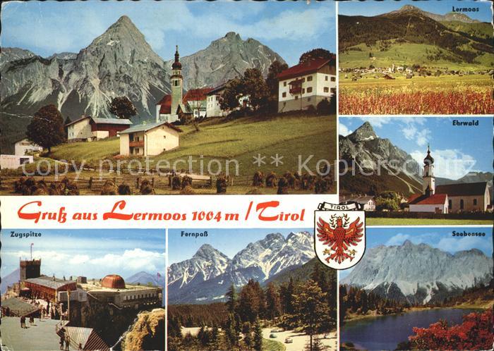Lermoos Tirol Zugspitze Fernpass Ehrwald Seebensee