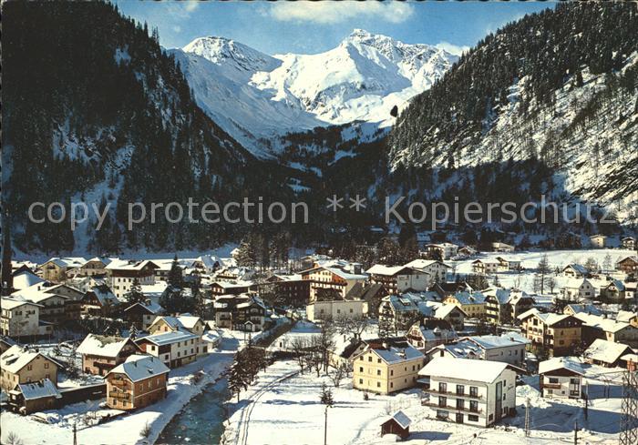 Mallnitz Kaernten mit Tauerntal und Geiselkopf