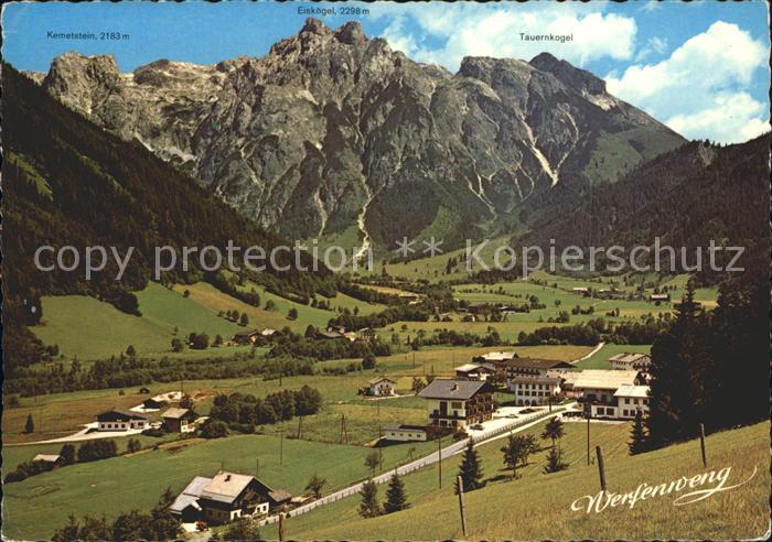 Werfenweng mit Tennengebirge