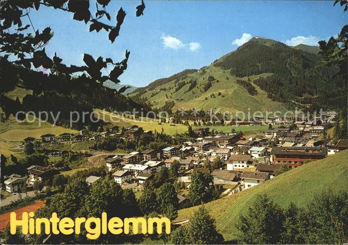 Hinterglemm Saalbach mit Zwoelferkogel