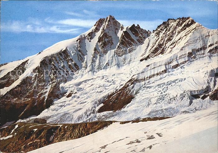 Grossglockner und Glocknerwand Oberwaldhuette