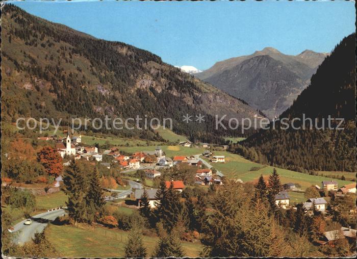 Winklern Moelltal Moelltal mit Hoher Sonnblick