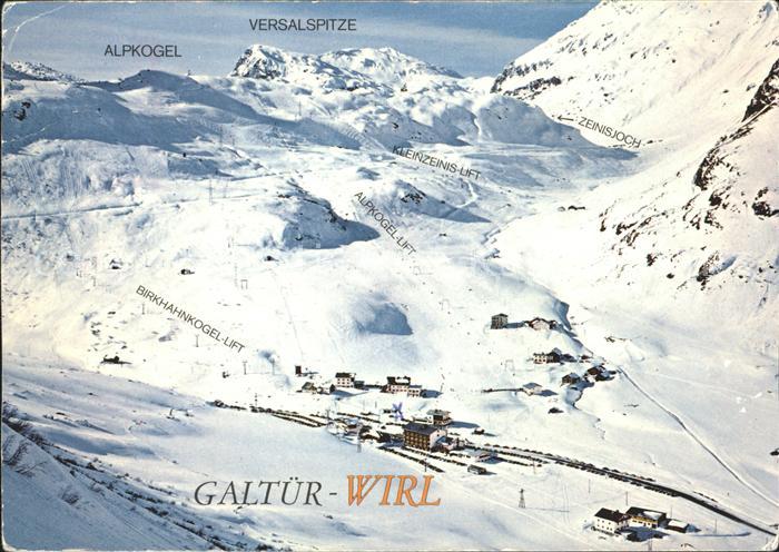 Galtuer Tirol Wirl mit Skigebiet Alpkogel