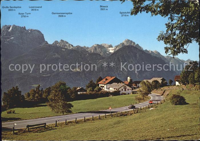 Iselsberg-Stronach mit Lienzer Dolomiten