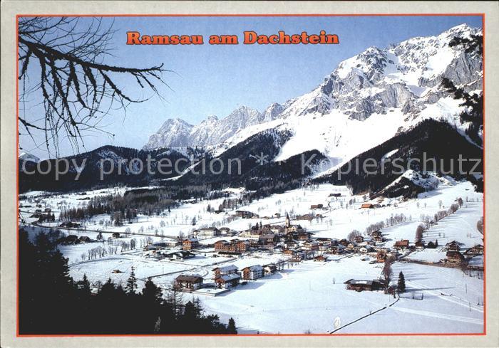 Ramsau Dachstein Steiermark Totalansicht