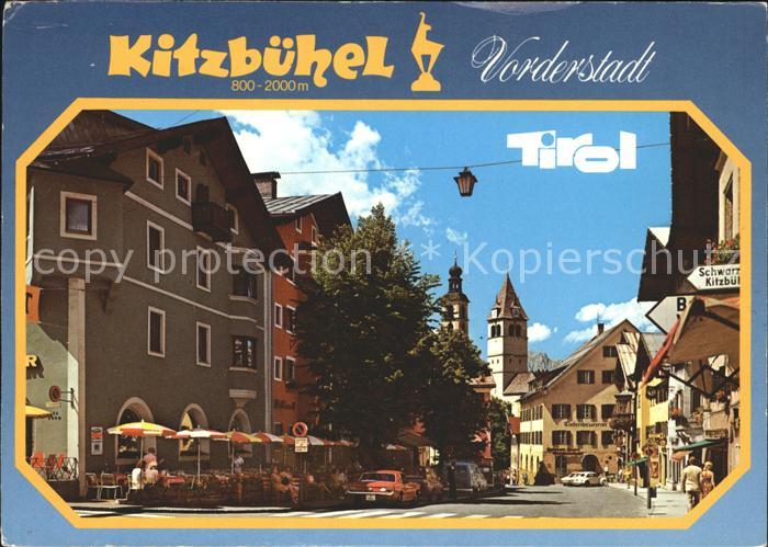 Kitzbuehel Tirol Vorderstadt Wilder Kaiser