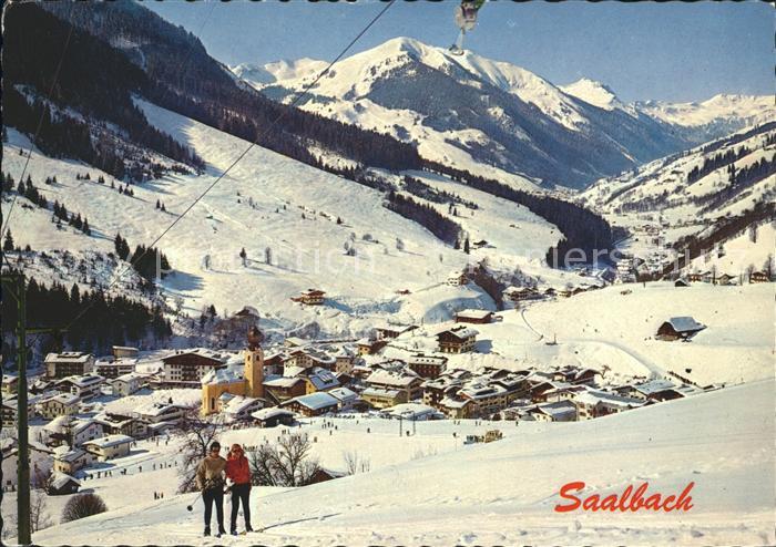 Saalbach-Hinterglemm mit Zwoelferkogel Skilift