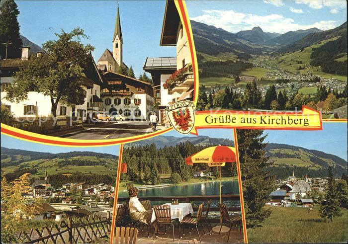 Kirchberg Tirol Dorfpartien Kirche See