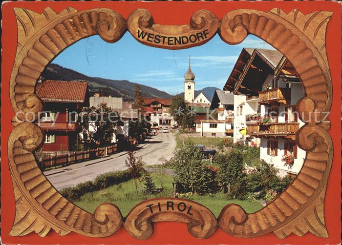Westendorf Tirol Ortsansicht Kirche