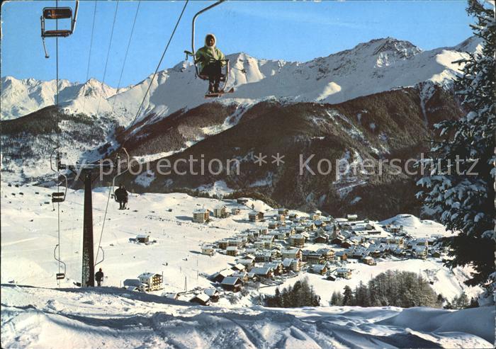 Serfaus Tirol mit Sesselbahn