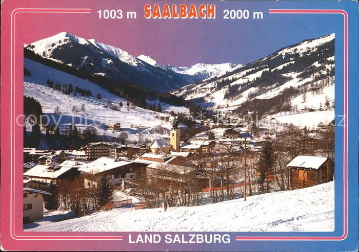 Saalbach-Hinterglemm Ortsansicht