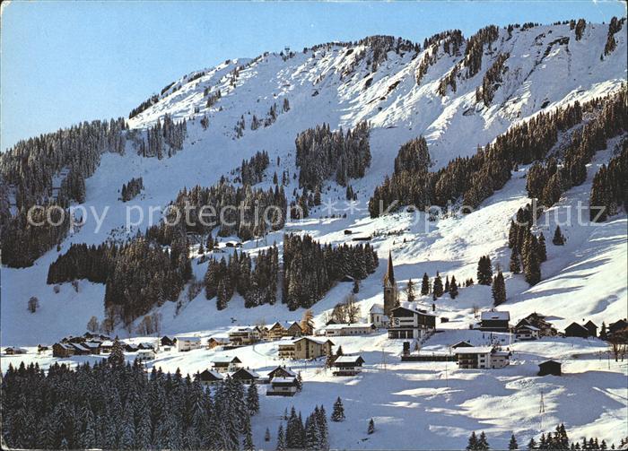 Mittelberg Kleinwalsertal Ortsansicht