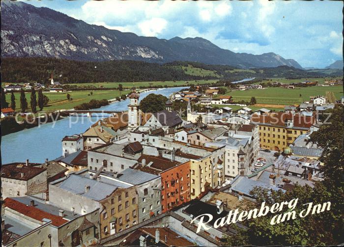 Rattenberg Inn Panorama vom Schlossberg
