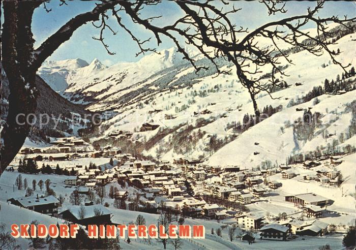 Hinterglemm Saalbach mit Tristkogel