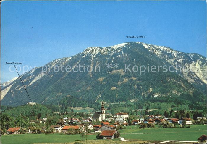 Grossgmain Panorama mit Untersberg