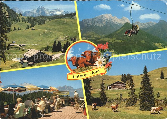 Lofer Loferer Alm Sessellift Haus Gertrud Loferer Steinberge