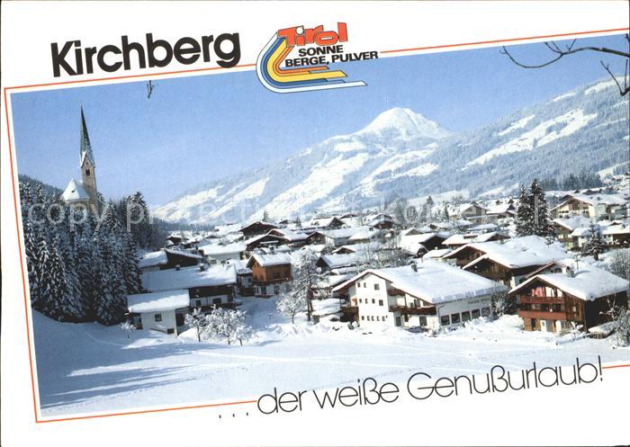 Kirchberg Tirol Winterpanorama