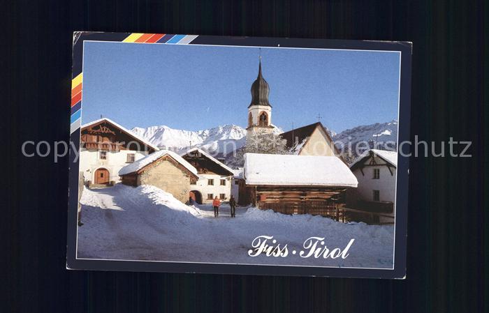 Fiss Tirol Dorfpartie Kirche
