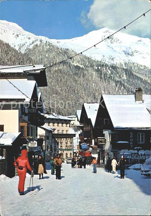 St Anton Arlberg Fussgaengerzone