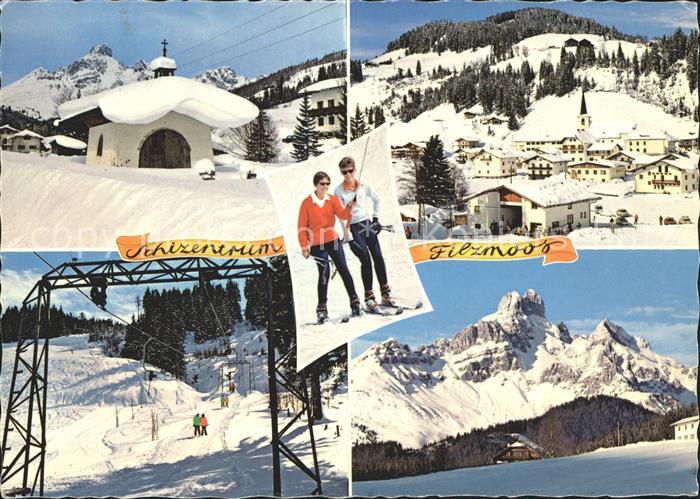 Filzmoos Rossbrandlift Bischofsmuetze Hubertuskapelle