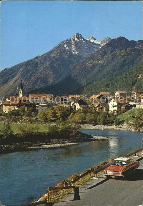 Pfunds im Oberinntal mit Piz Mondin