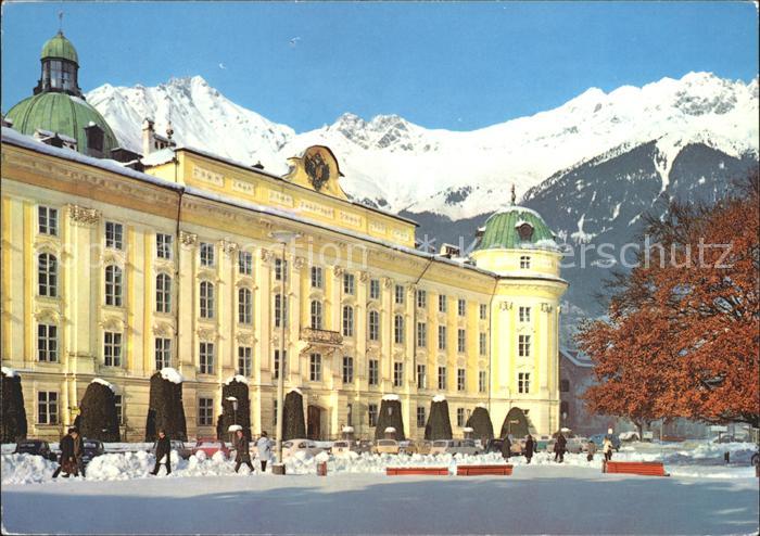 Innsbruck Hofburg mit Nordkette