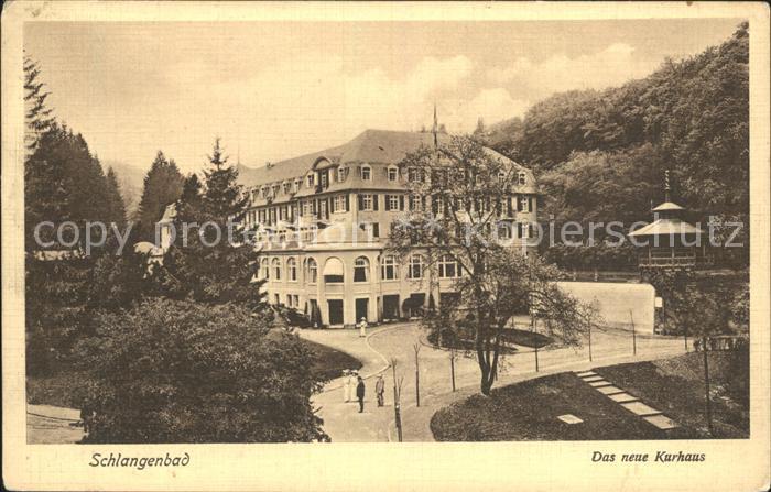 Schlangenbad Taunus Neues Kurhaus