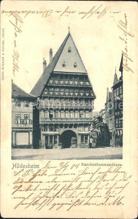 HILDESHEIM  CITY Knochenbaueramthaus