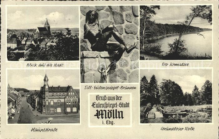 Moelln Lauenburg Till-Eulenspiegel-Brunnen Schmalsee Hauptstrasse