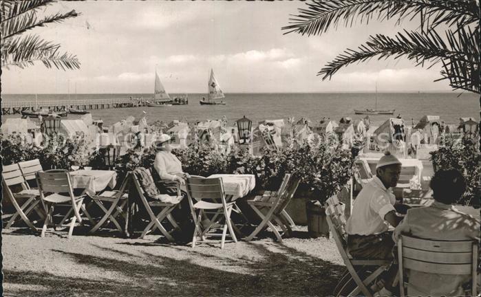 Groemitz Ostseebad Cafe-Terrasse
