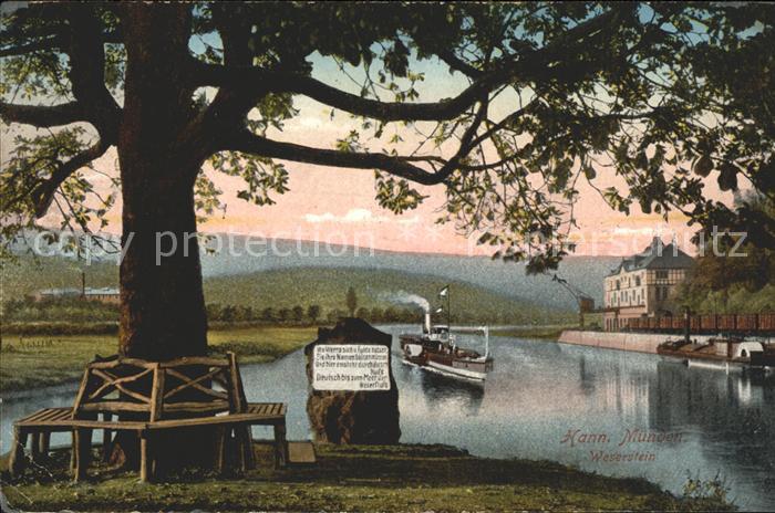 Hann. Muenden Weserstein