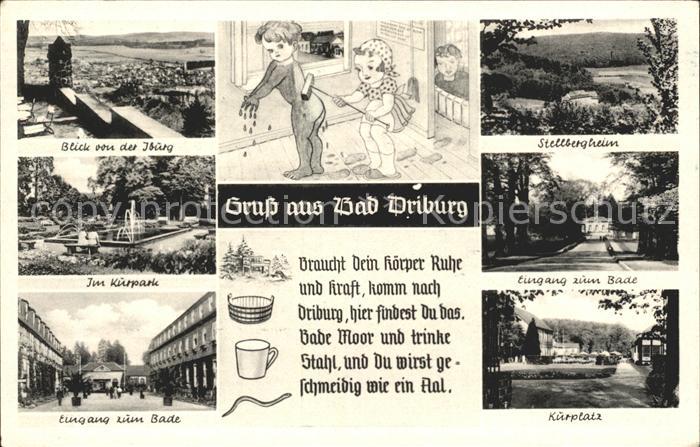 Bad Driburg Stellbergheim Kurpark Kurplatz