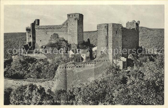 Hohenstein Untertaunus Burg Hohenstein