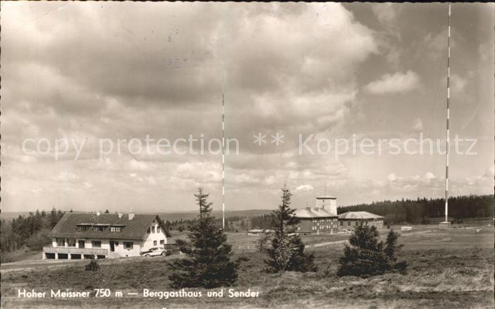 Hoher Meissner Berggasthaus Sender