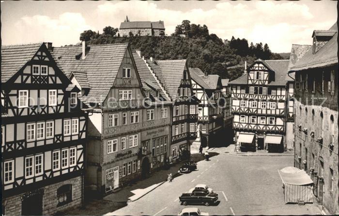 Spangenberg Hessen Marktplatz Schloss
